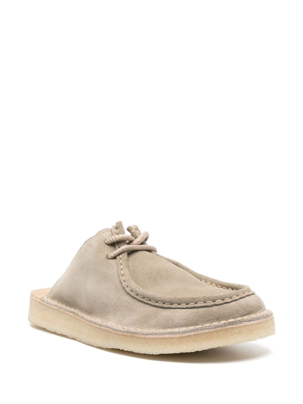 CLARKS - DESERT NOMAD MULE DAIM BEIGE
