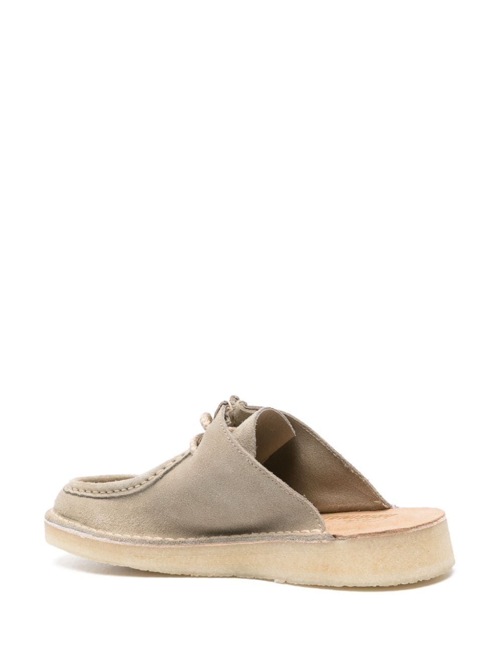 CLARKS - DESERT NOMAD MULE DAIM BEIGE