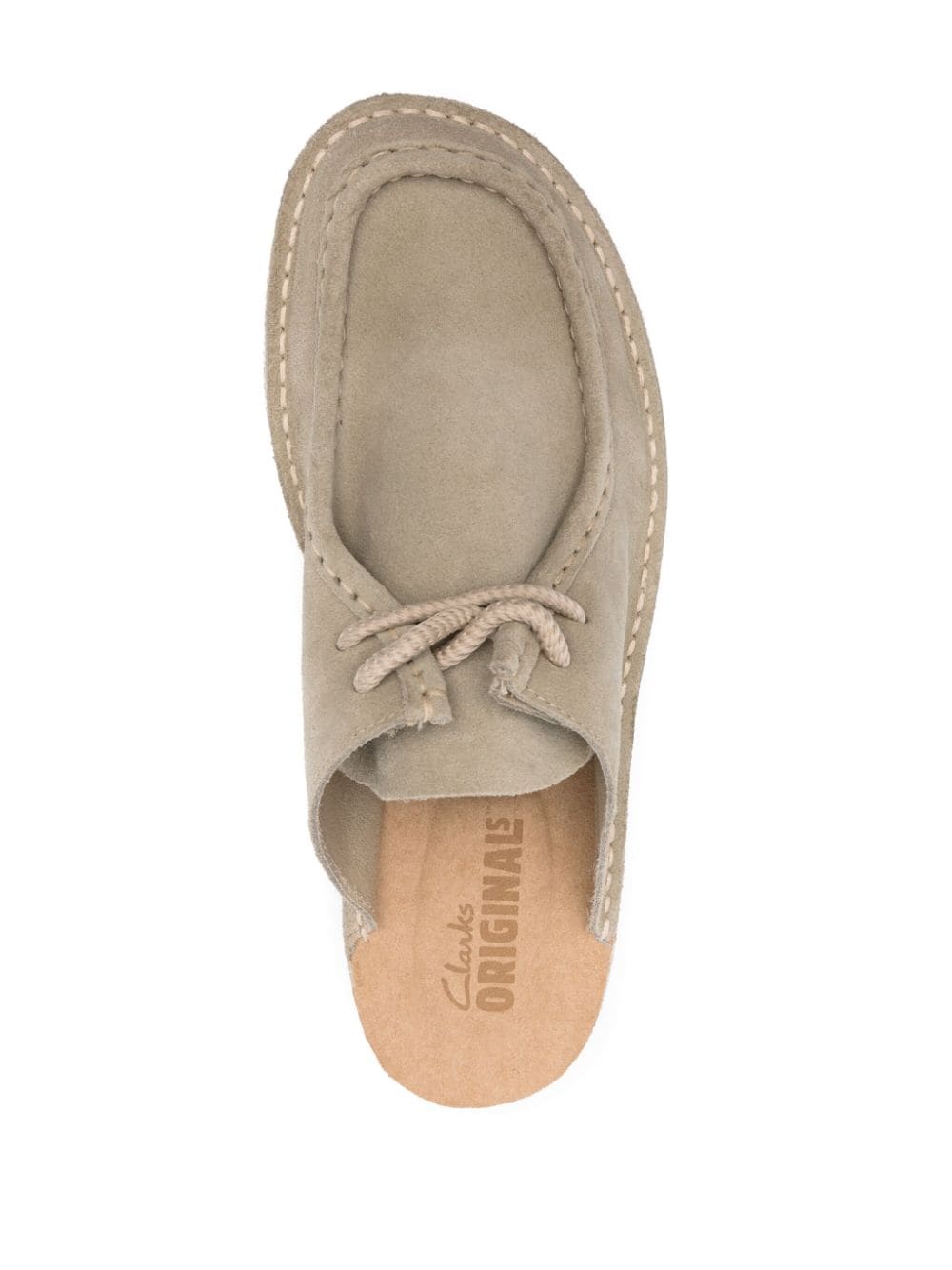 CLARKS - DESERT NOMAD MULE DAIM BEIGE