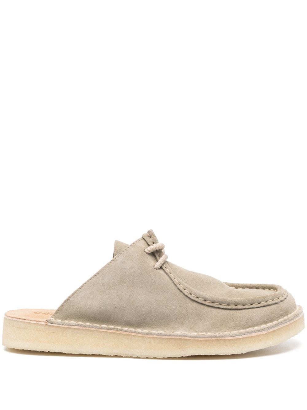 CLARKS - DESERT NOMAD MULE DAIM BEIGE