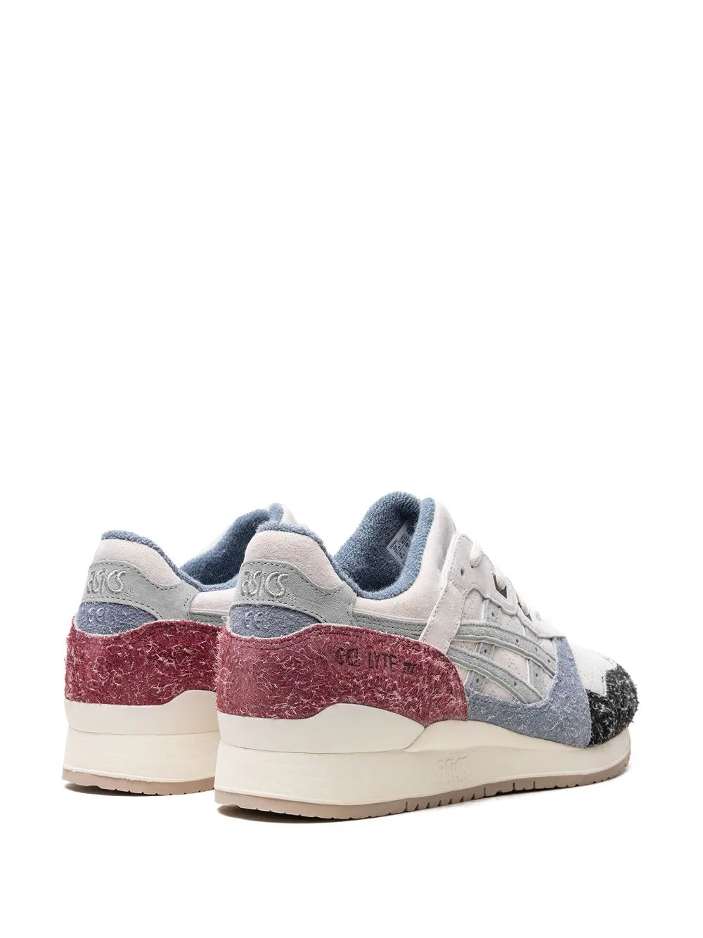 Asics gel lyte 3 gris bleu rouge best sale