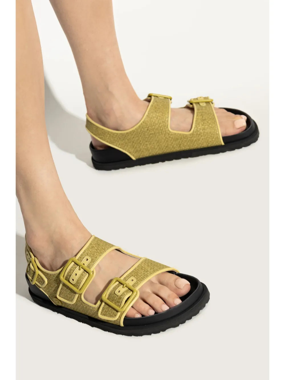BIRKENSTOCK - 1774 MILANO RAFFIA GOLDEN OLIVE