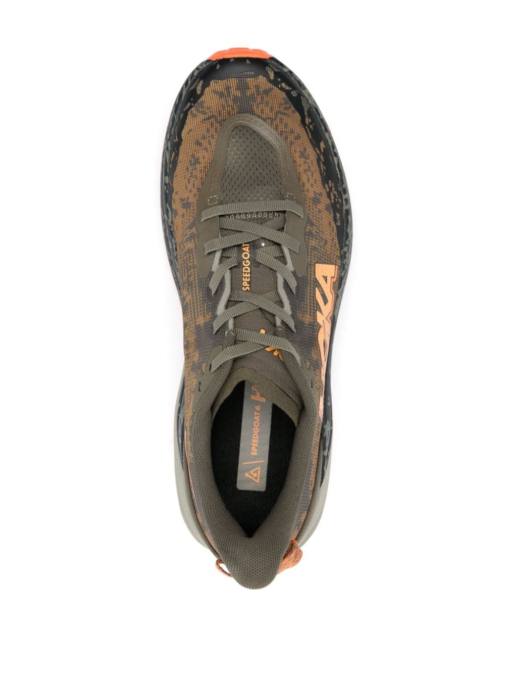HOKA - ONE ONE SPEEDGOAT 6 ANTIQUE OLIVE SQUASH