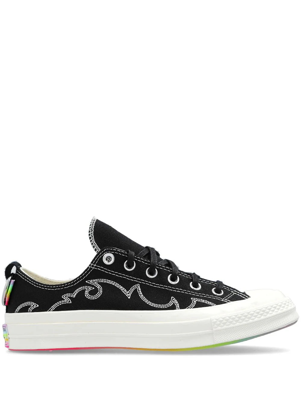 CONVERSE CHUCK 70 - LOW PRIDE BLACK WHITE