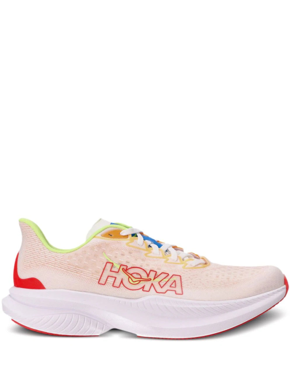 HOKA - ONE ONE MACH 6 WHITHE SOLAR FLARE