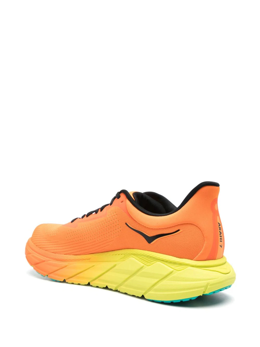 HOKA - ONE ONE ARAHI 7 ELECTRIC TANGERINE BLACK