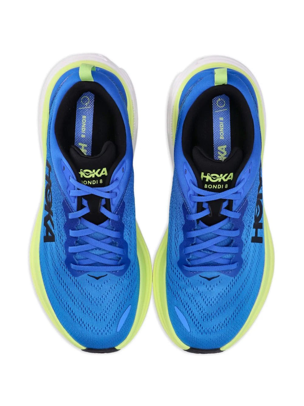 HOKA - ONE ONE BONDI 8 ELECTRIC COBALT LETTUCE