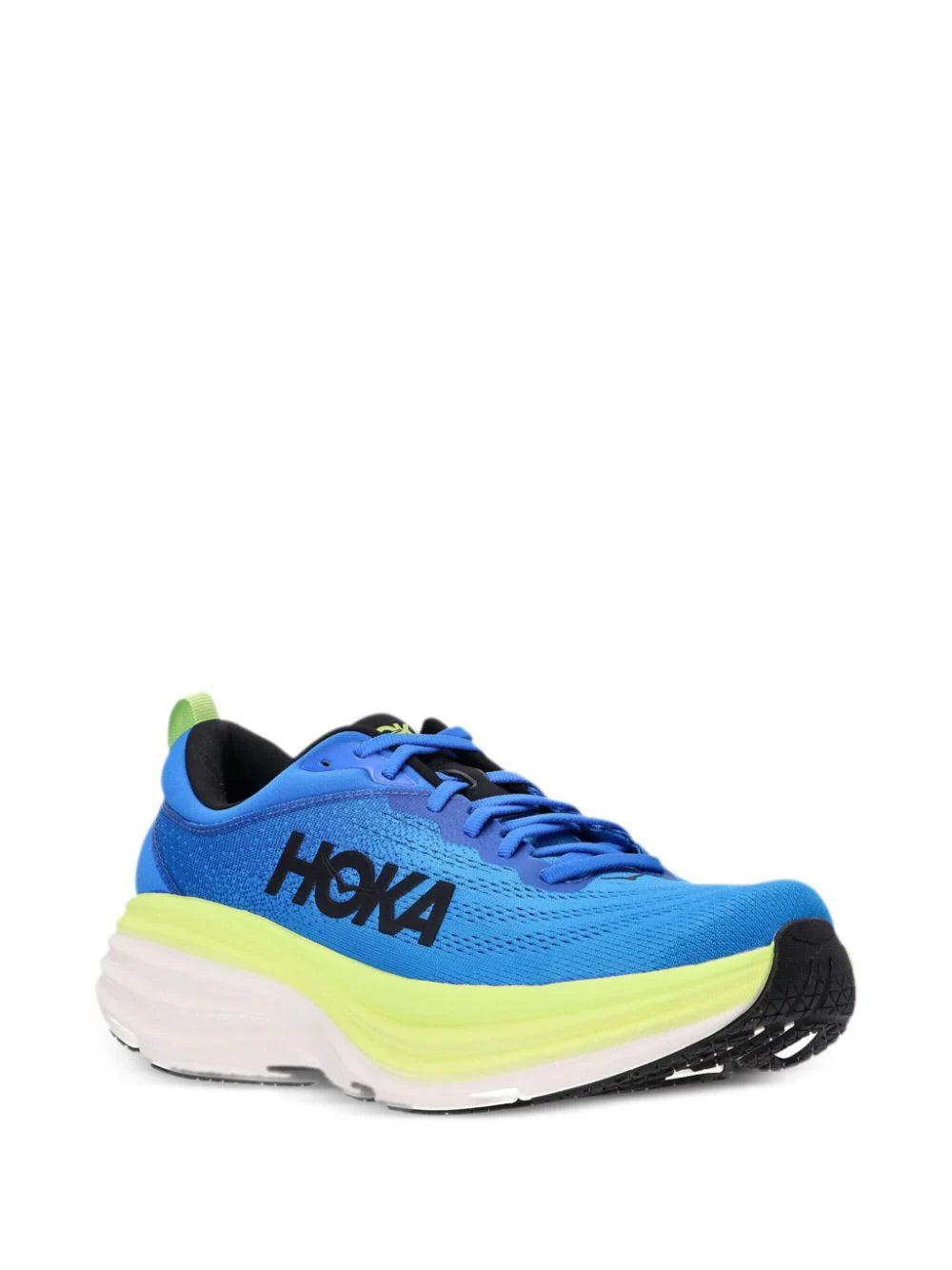 HOKA - ONE ONE BONDI 8 ELECTRIC COBALT LETTUCE