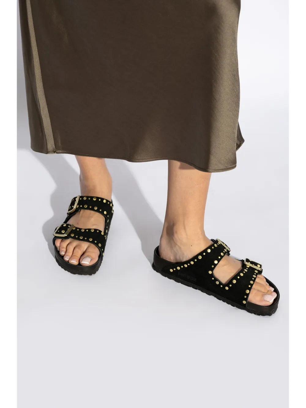 BIRKENSTOCK - ARIZONA RIVET SUÈDE BLACK