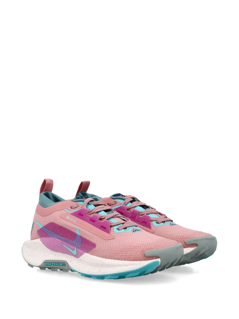 NIKE - PEGASUS TRAIL 5 RED STARDUST GREEN FROST x GORE-TEX