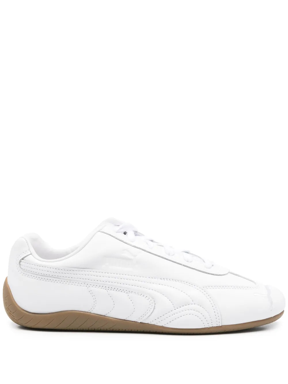 PUMA 401534 Cuir Baskets Basses pour Homme