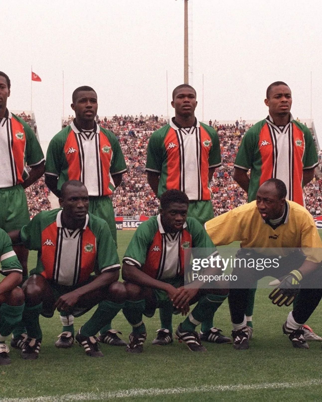 MAILLOT DOMICILE CÔTE D'IVOIRE - KAPPA 2000/02