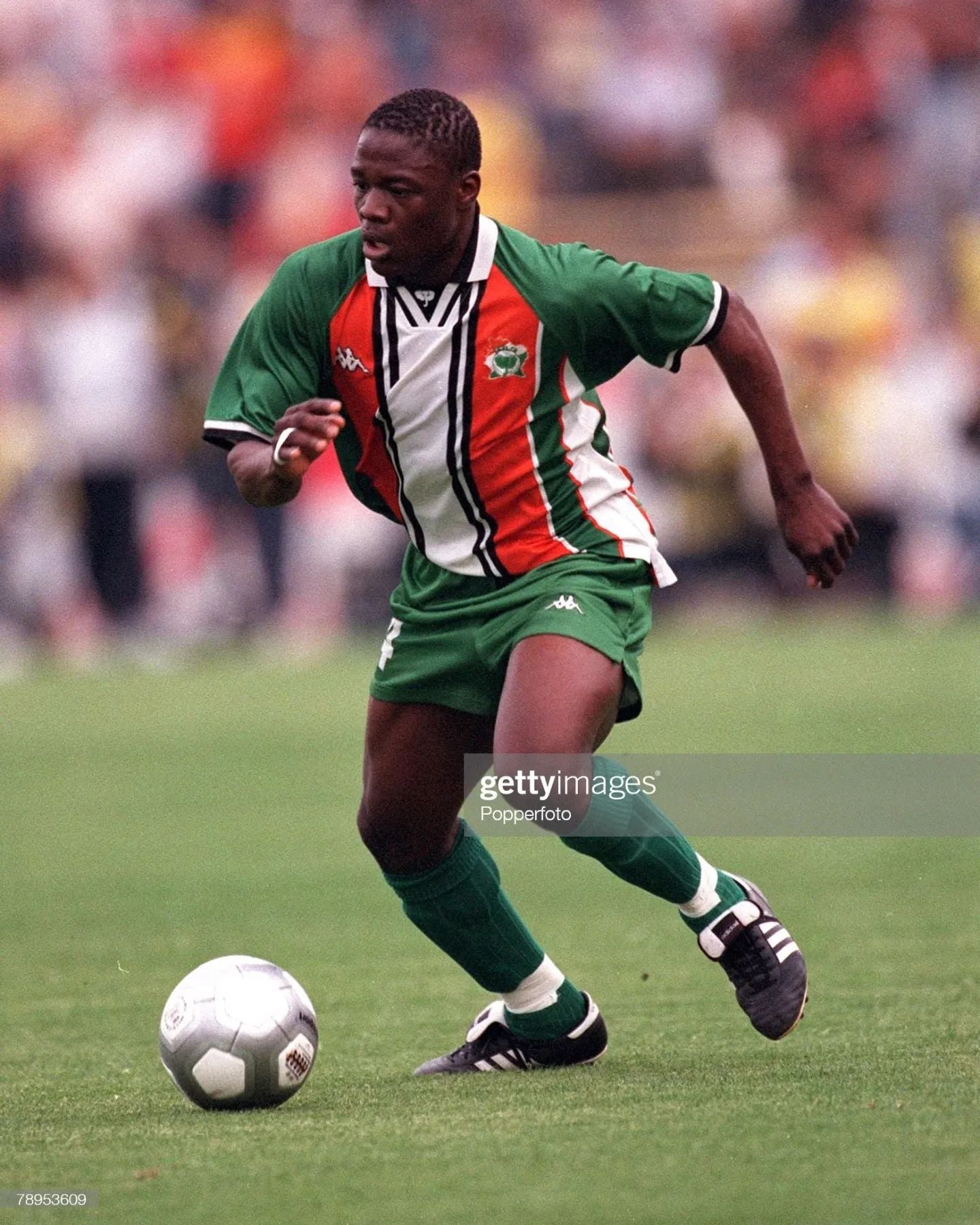 MAILLOT DOMICILE CÔTE D'IVOIRE - KAPPA 2000/02