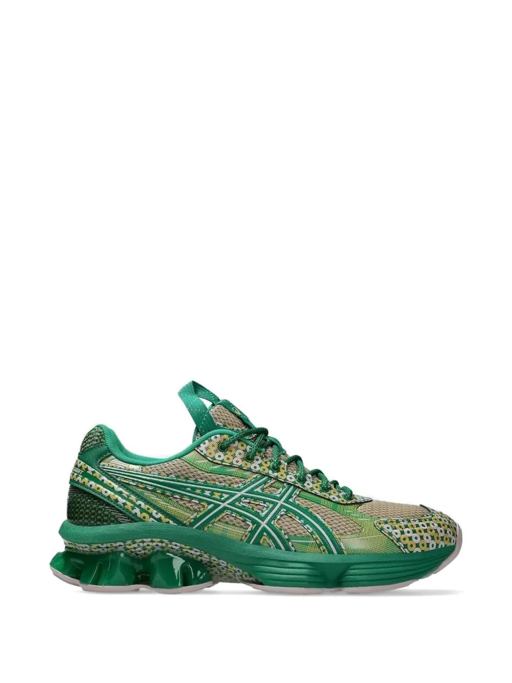 ASICS US7-S GEL-KINETIC - FLUENT WATERSHED ROSE KALE x KIKO KOSTADINOV