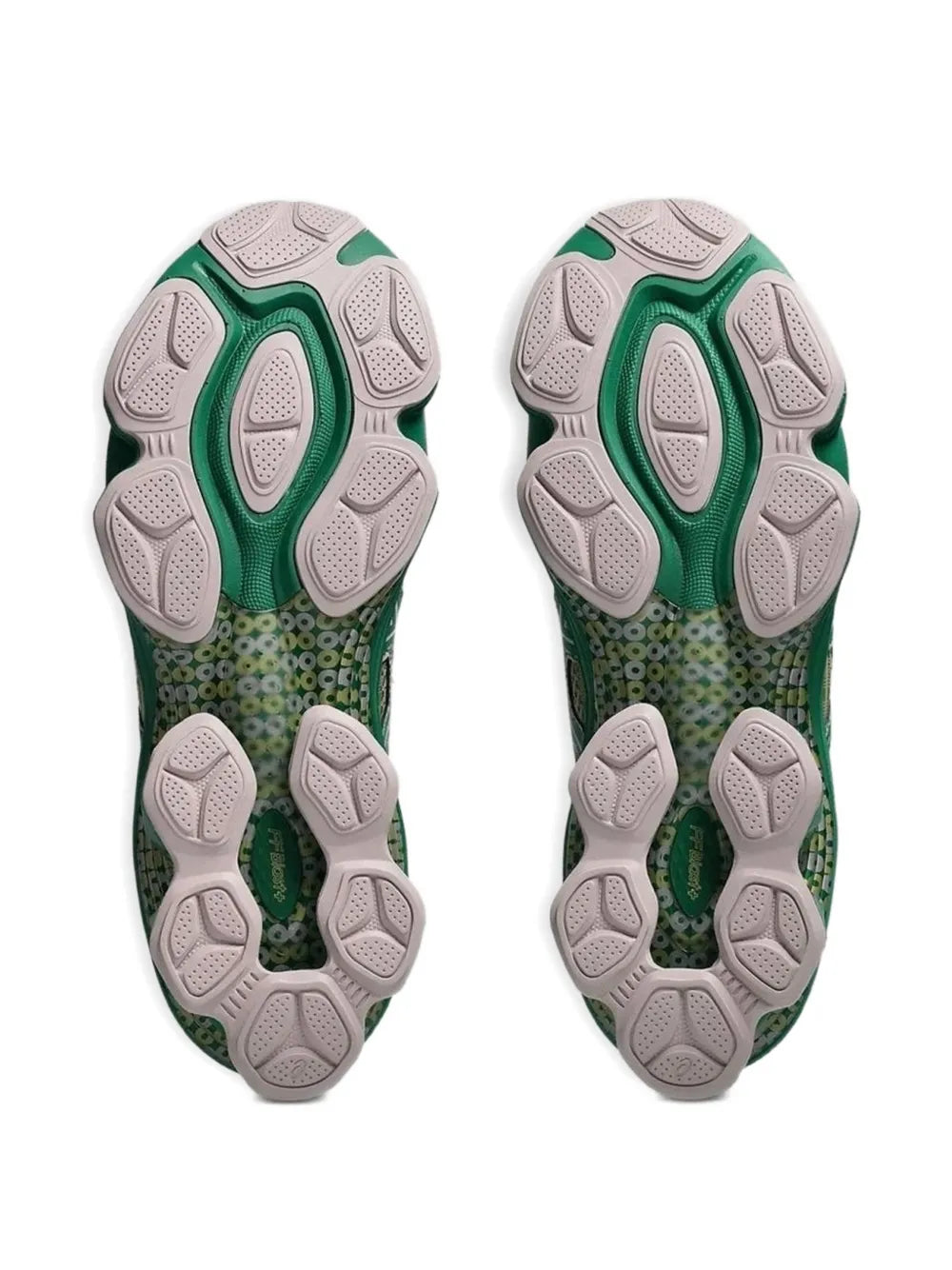 ASICS US7-S GEL-KINETIC - FLUENT WATERSHED ROSE KALE x KIKO KOSTADINOV