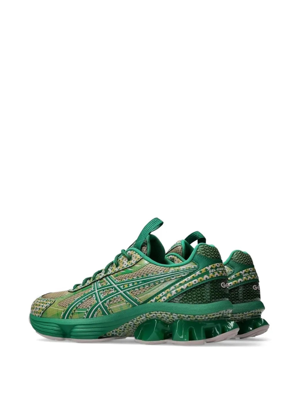ASICS US7-S GEL-KINETIC - FLUENT WATERSHED ROSE KALE x KIKO KOSTADINOV