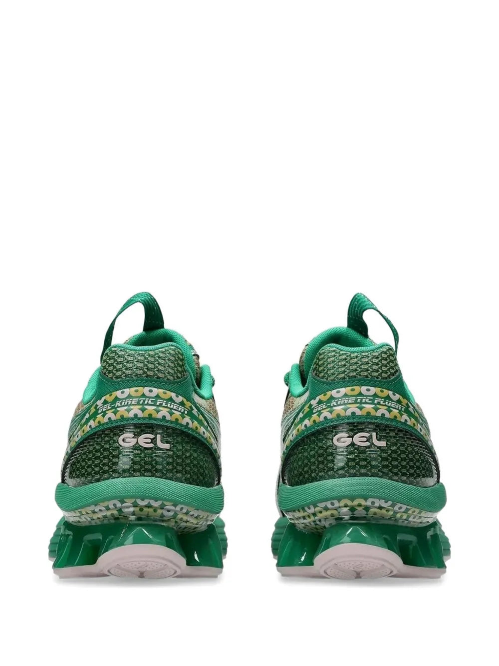 ASICS US7-S GEL-KINETIC - FLUENT WATERSHED ROSE KALE x KIKO KOSTADINOV
