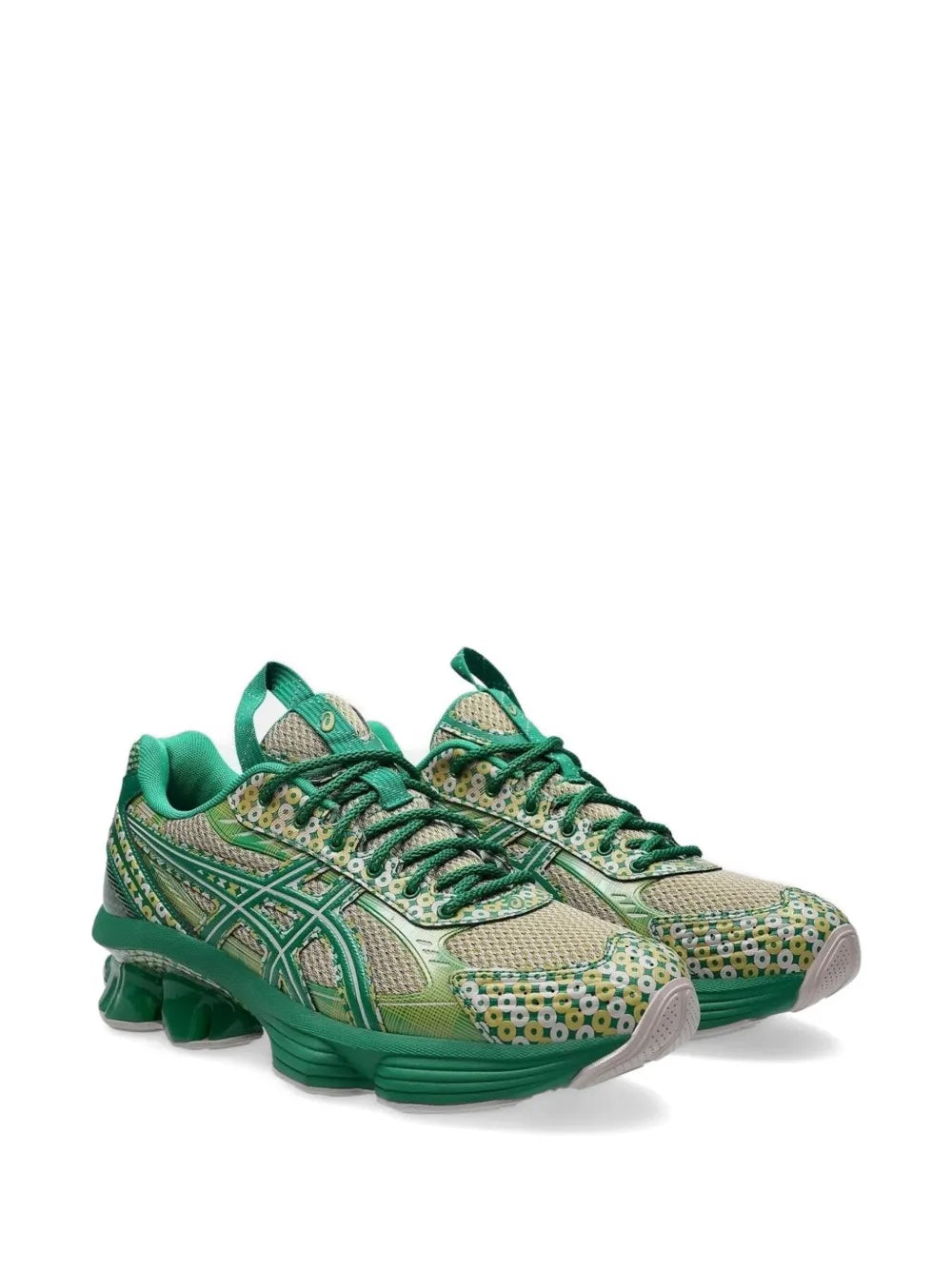 ASICS US7-S GEL-KINETIC - FLUENT WATERSHED ROSE KALE x KIKO KOSTADINOV