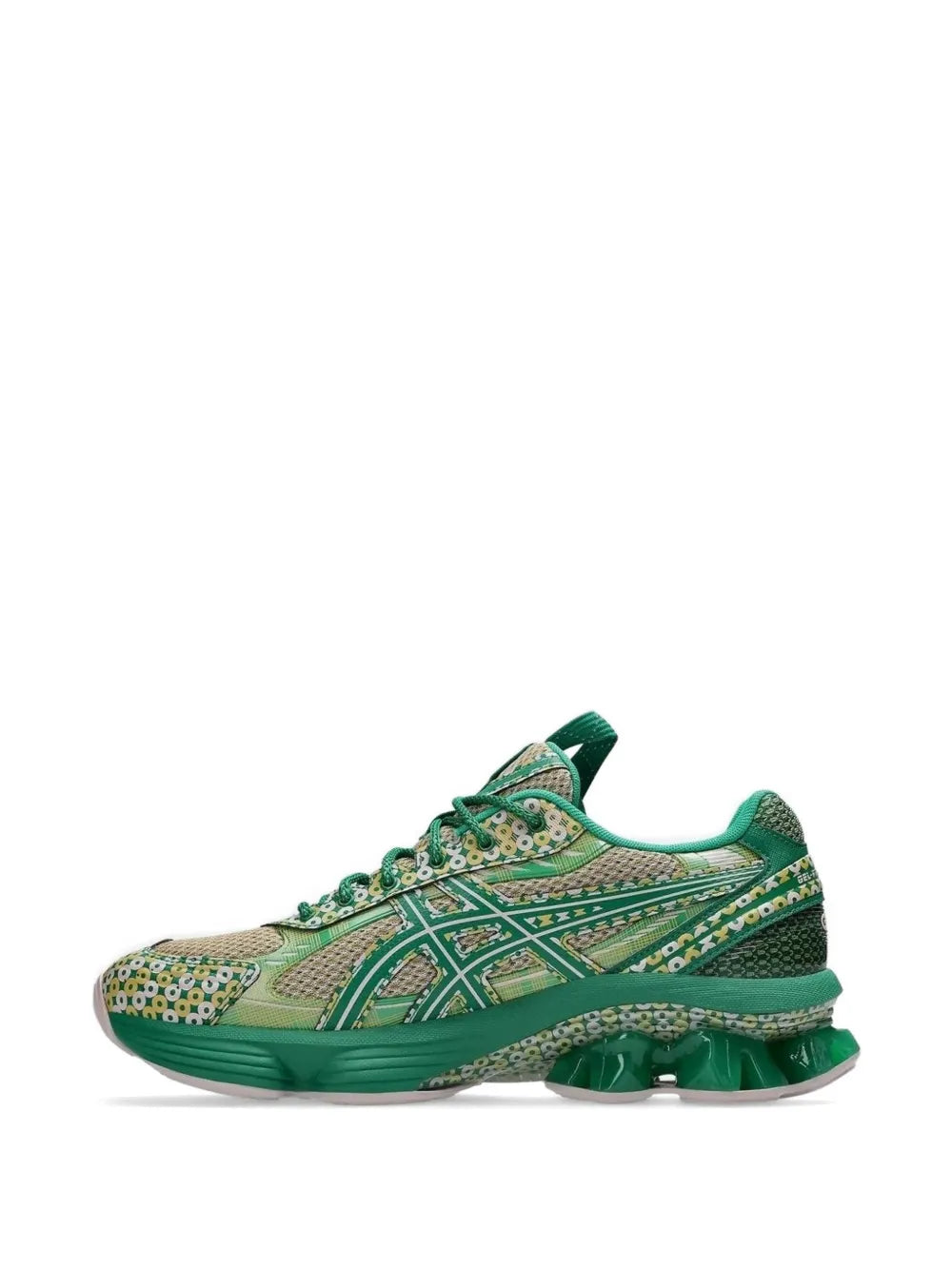 ASICS US7-S GEL-KINETIC - FLUENT WATERSHED ROSE KALE x KIKO KOSTADINOV