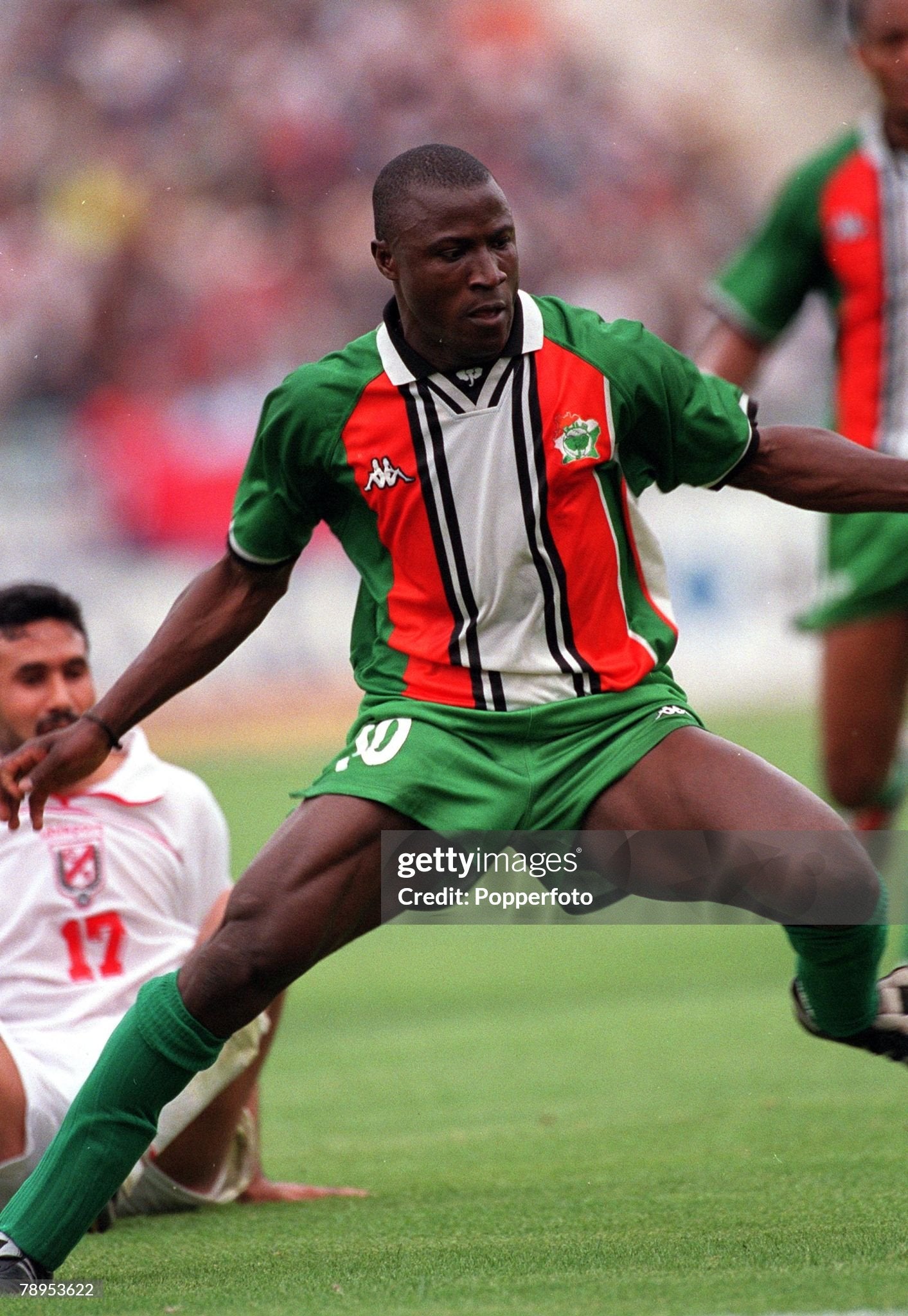 MAILLOT DOMICILE CÔTE D'IVOIRE - KAPPA 2000/02