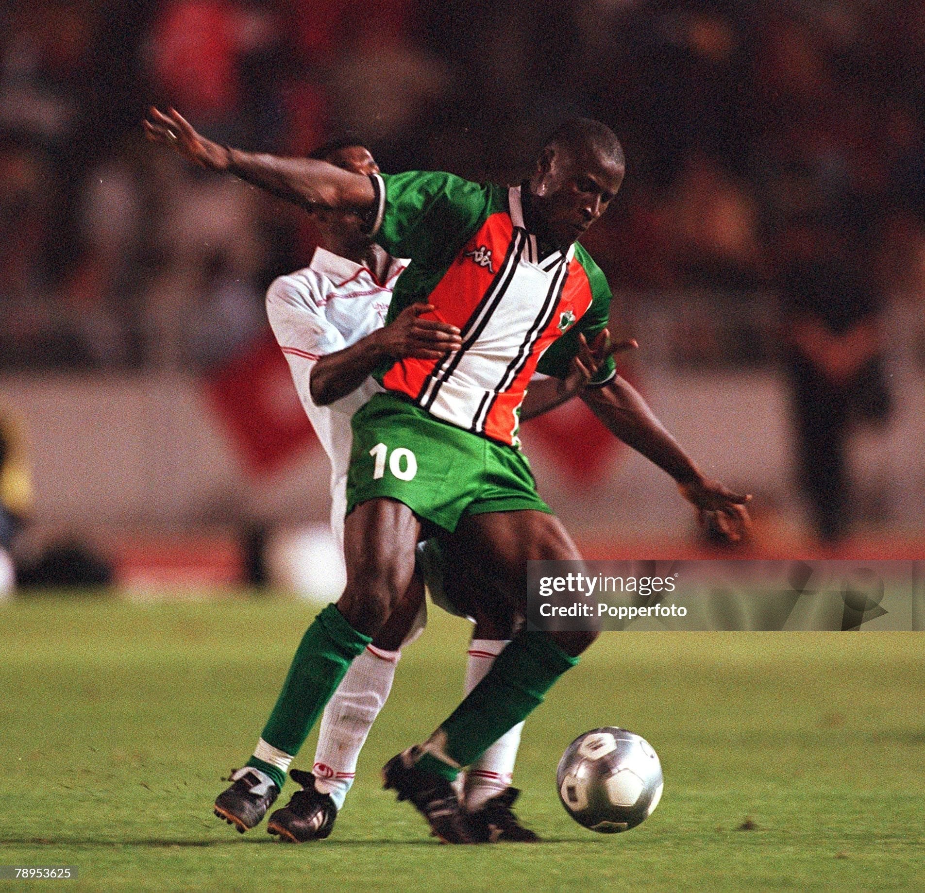 MAILLOT DOMICILE CÔTE D'IVOIRE - KAPPA 2000/02