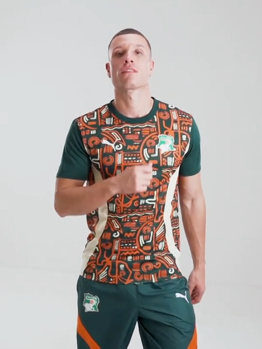 MAILLOT AVANT-MATCH CÔTE D'IVOIRE 2024/25