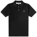 POLO COMME DES GARCONS PLAY - NOIR ( BLACK HEART )