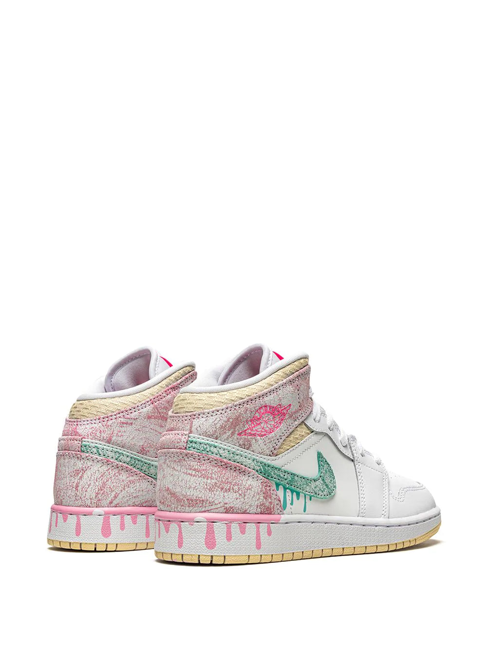 AIR JORDAN 1 - PAINT DRIP MID SE ( GS )