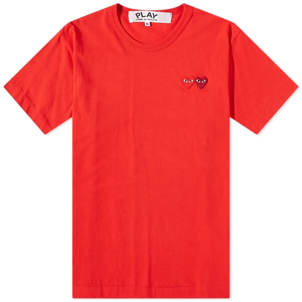 Orange cdg shirt cheap
