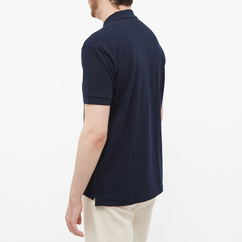 POLO COMME DES GARCONS PLAY - MARINE ( RED HEART )