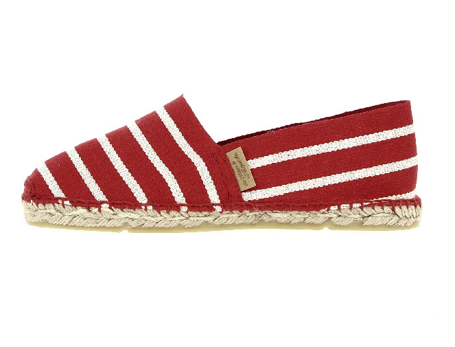 ESPADRILLE - ROUGE BLANC