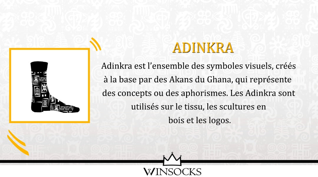 ADINKRA - SOCK